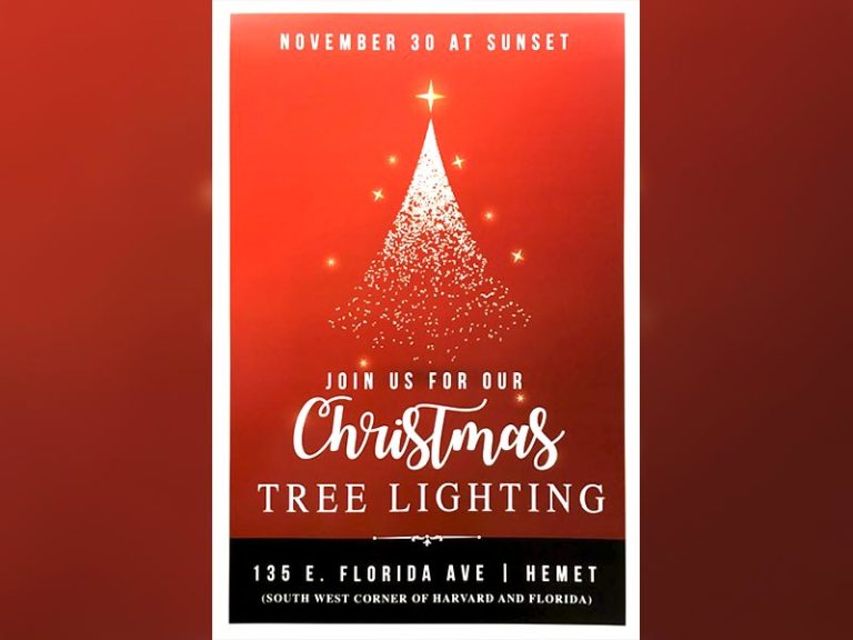Matt McPherson and The Farmers Market donate a 17-foot Christmas Tree to kick off the Christmas Season