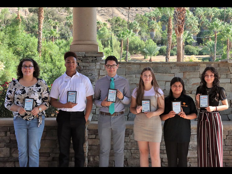 San Jacinto Valley students honored in September