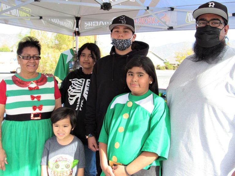 SOBOBA TRIBAL MEMBER GIVES CHRISTMAS CHEER TO LOCAL FAMILIES