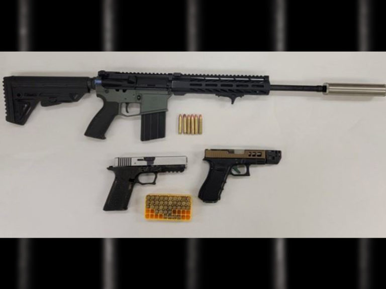 Gang Member Arrested for Illegally Possessed Firearms