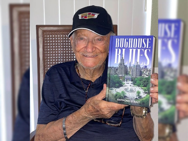 Veteran author of 37 books, Hollywood’s Raymond Strait pens his first novel. “Bughouse Blues” is a classic
