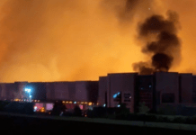 Ontario Warehouse Fire Destroys Facility, Worker Arrested for Arson