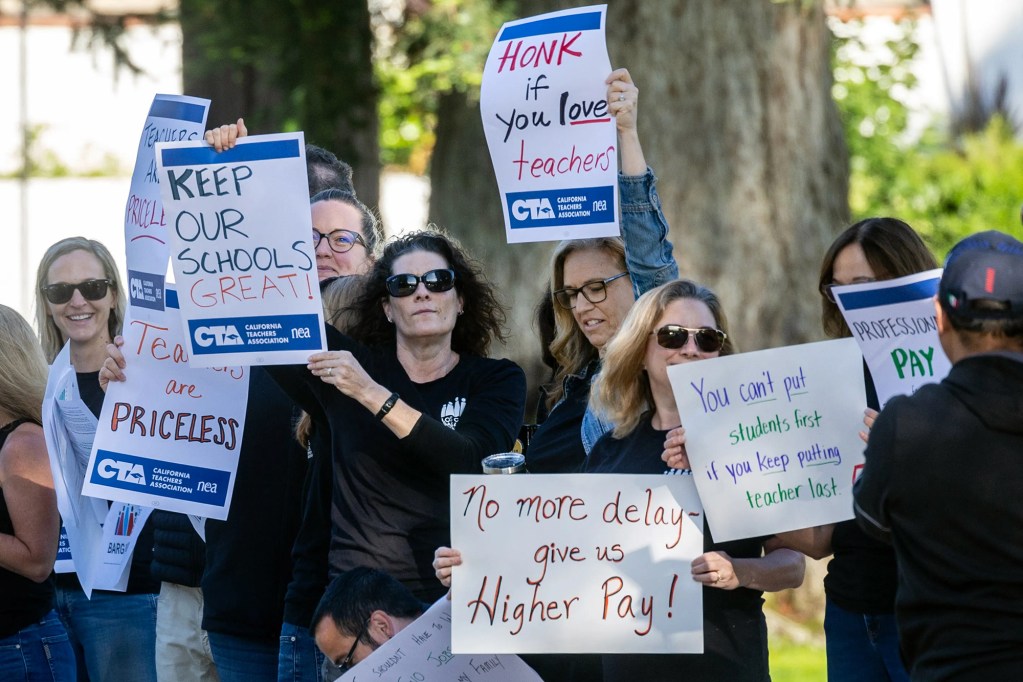 Two huge California unions clash over money, political clout this election season