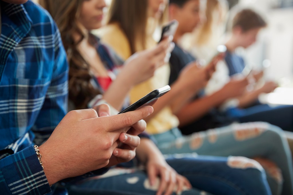 Newsom wants kids to back off the clicks, chats and swipes
